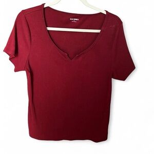 Old Navy Women's V-Neck Short Sleeve Top